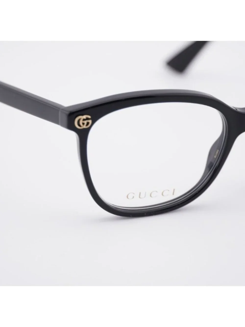 Gucci GG1816O 005 Eyeglasses Black 54mm Cat Eye Frame